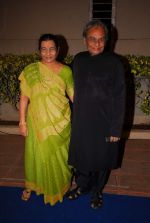 Anandji and wife at Prerna Ghanshyam Sarda_s wedding to Abhinav Amitabh Jhunjhunwala in Suburban Mumbai on 29th Jan 2012-1.jpg
